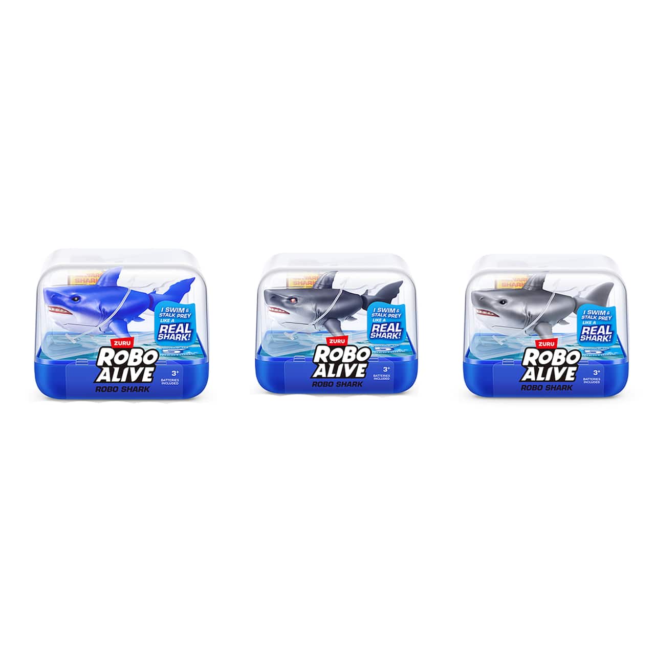 Assortiment Robo Alive Robo Shark Série 1, 1 pièce.
